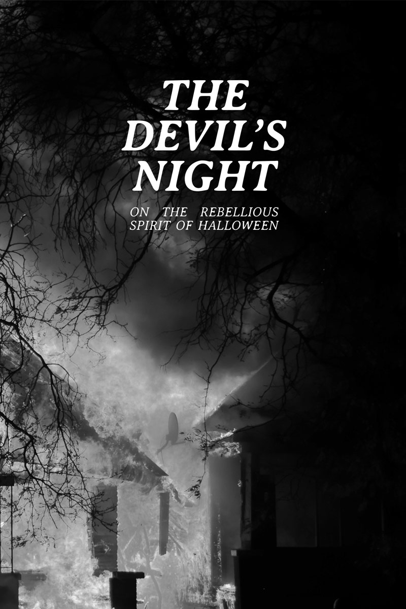 the devil's night zine cover