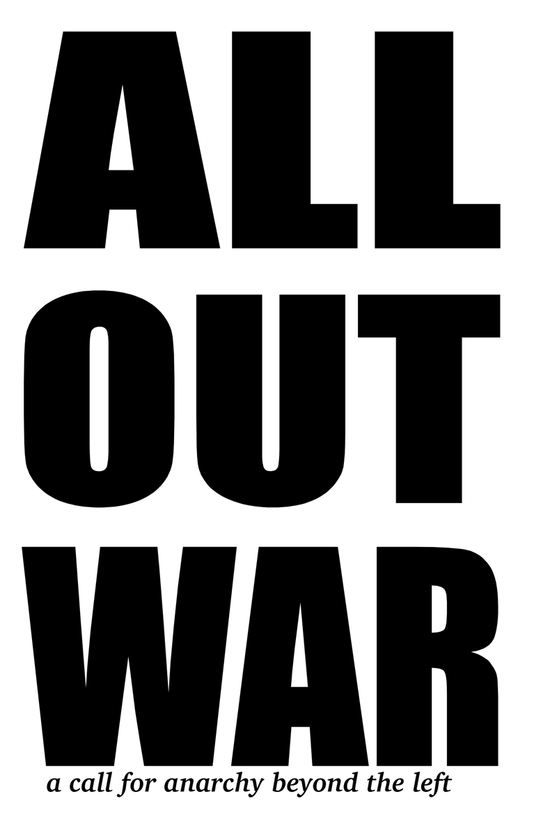 all out war zine cover
