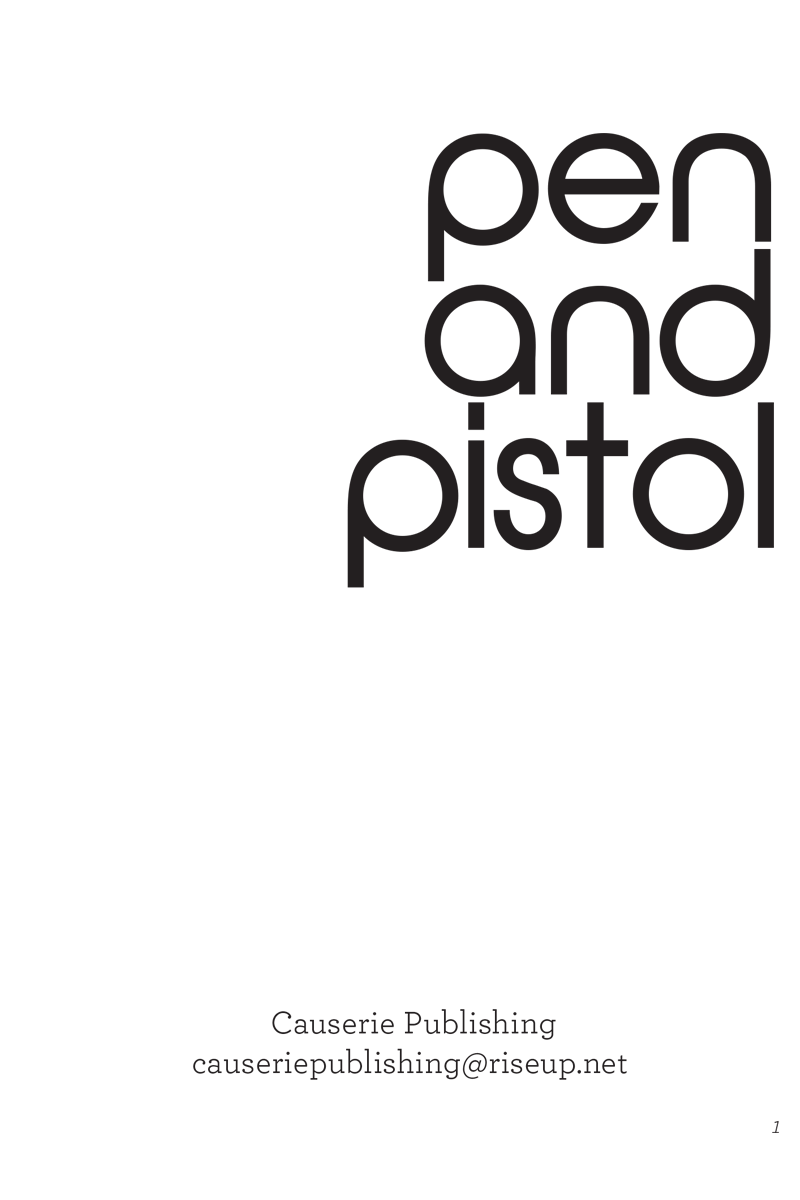 pen and pistol cover