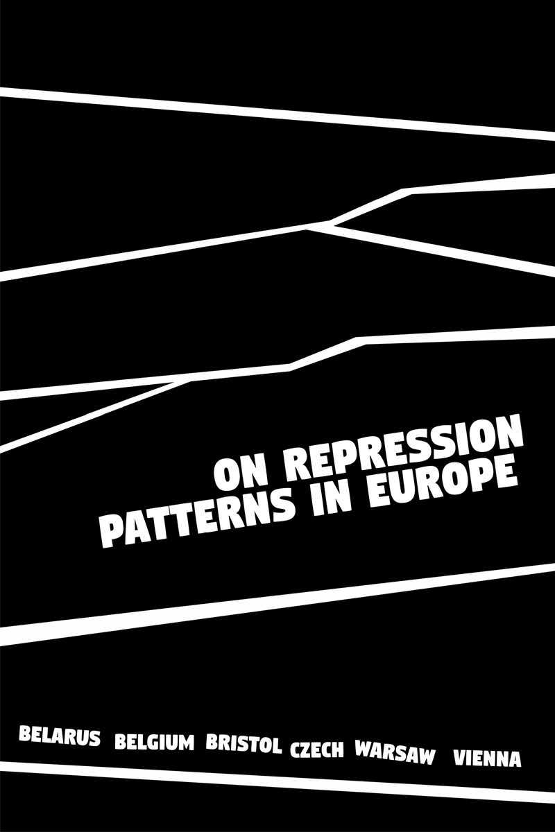 on repression patters in europe zine cover