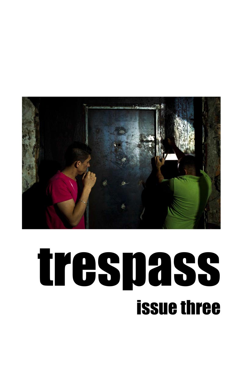 trespass journal #3 cover