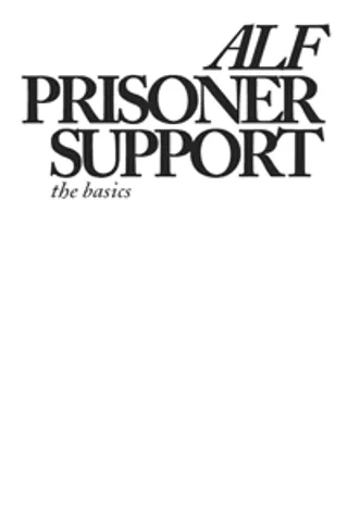ALF Prisoner Support: The Basics