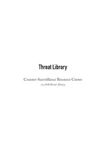Threat Library