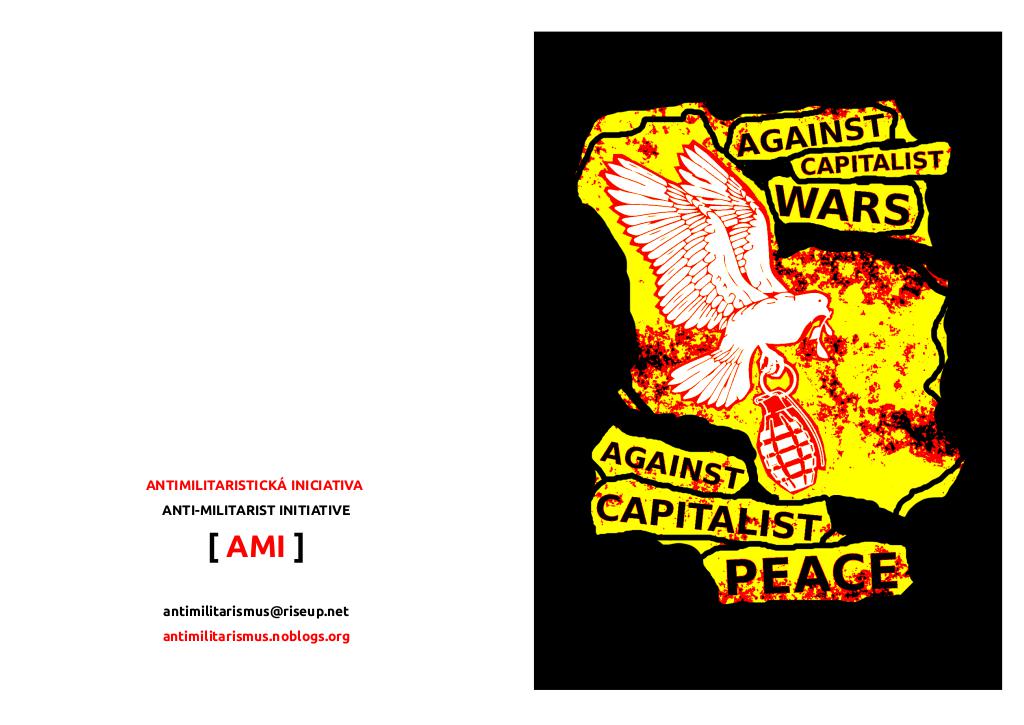 Cover of Against Capitalist Wars, Against Capitalist Peace