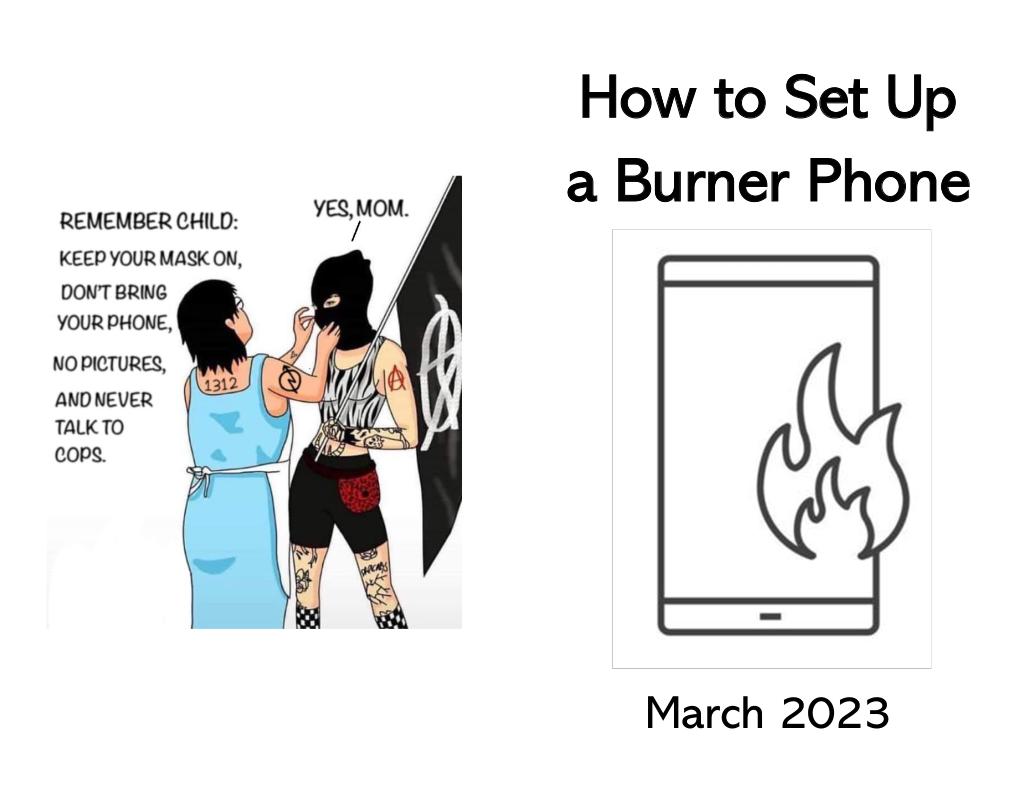 Cover of How to Set Up a Burner Phone