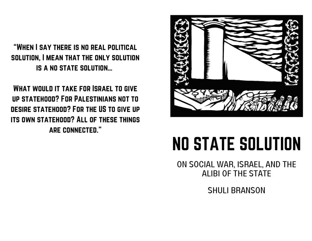 Cover of No State Solution