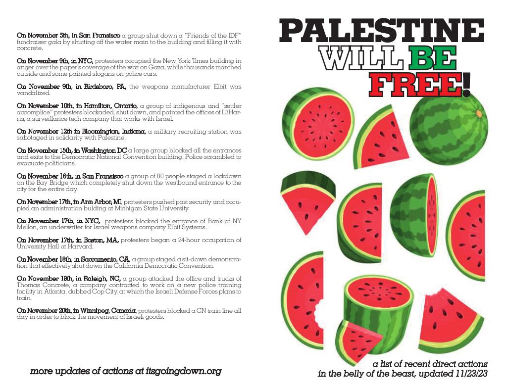 Cover of Palestine Will Be Free!