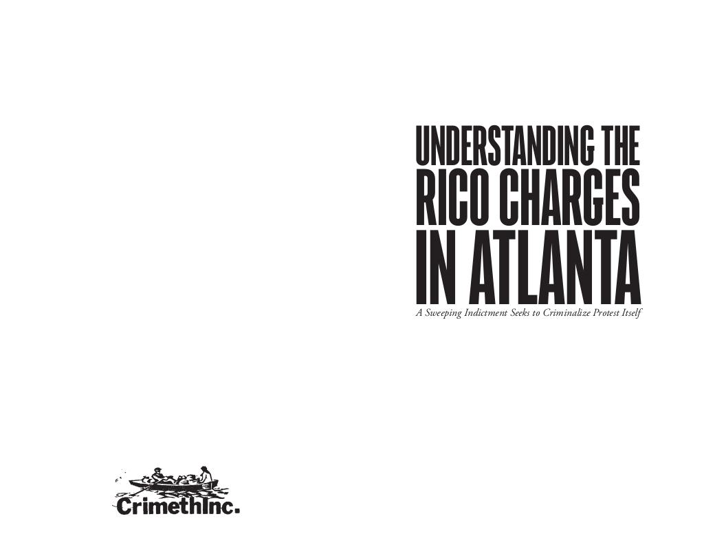 Cover of Understanding the RICO Charges in Atlanta