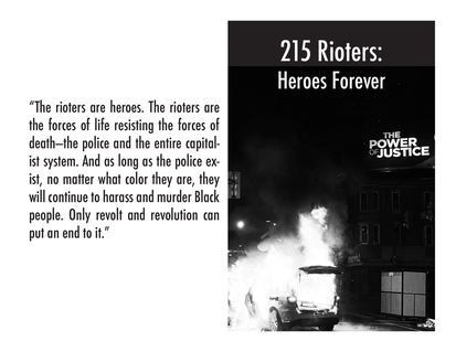 215 Rioters Zine Cover