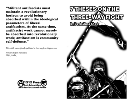 Seven Theses on the Three-Way Fight zine