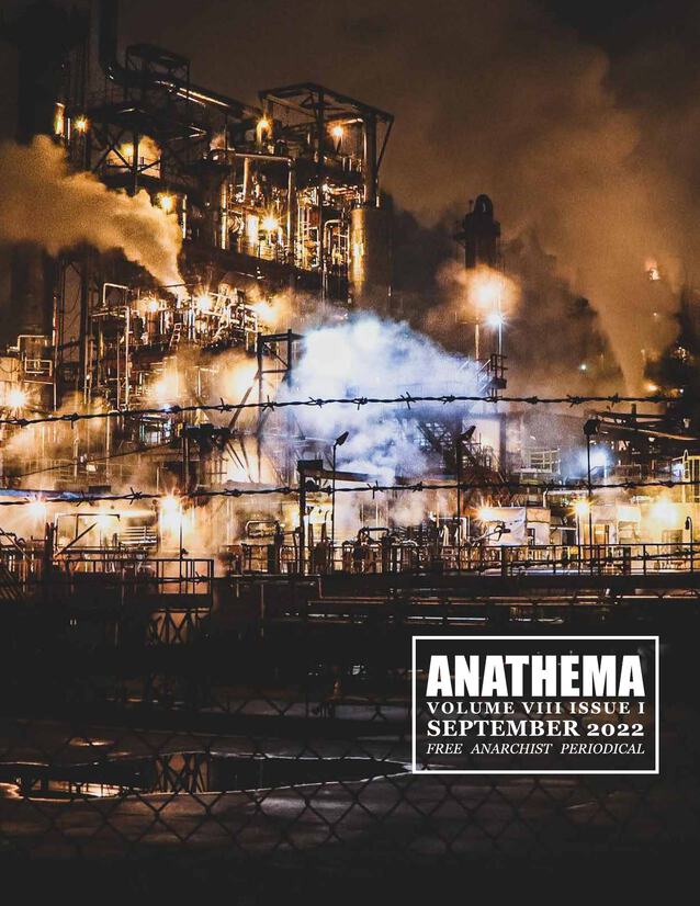 Cover: Anathema: Volume 8, Issue 1