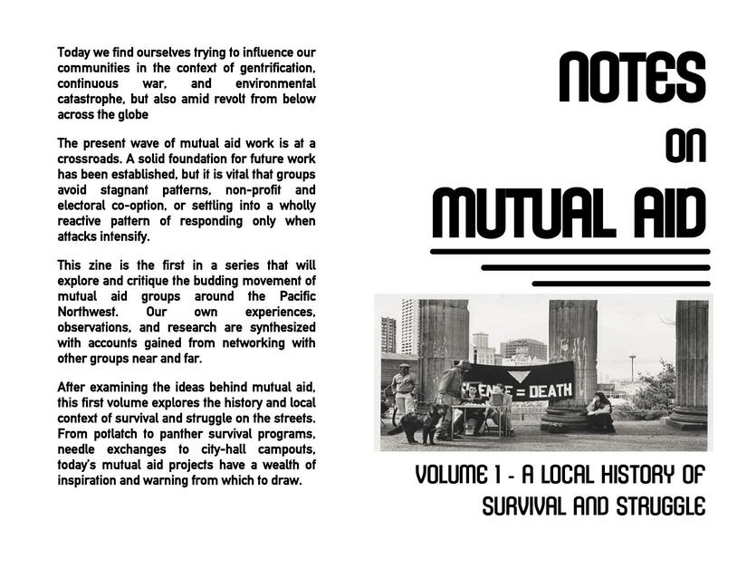 Cover: Notes on Mutual Aid, Volume 1 