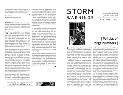 Cover: Storm Warnings: Anarchist Bulletin for the Social War #42