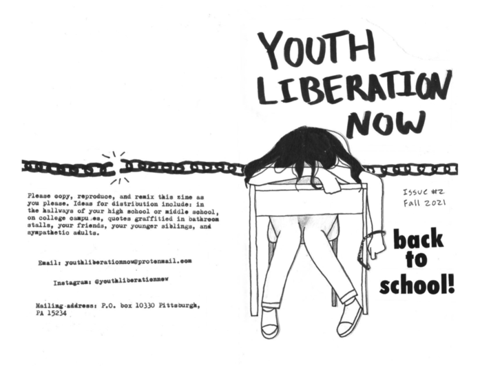 Youth Liberation Now #2 Cover