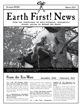 Earth First! News Cover