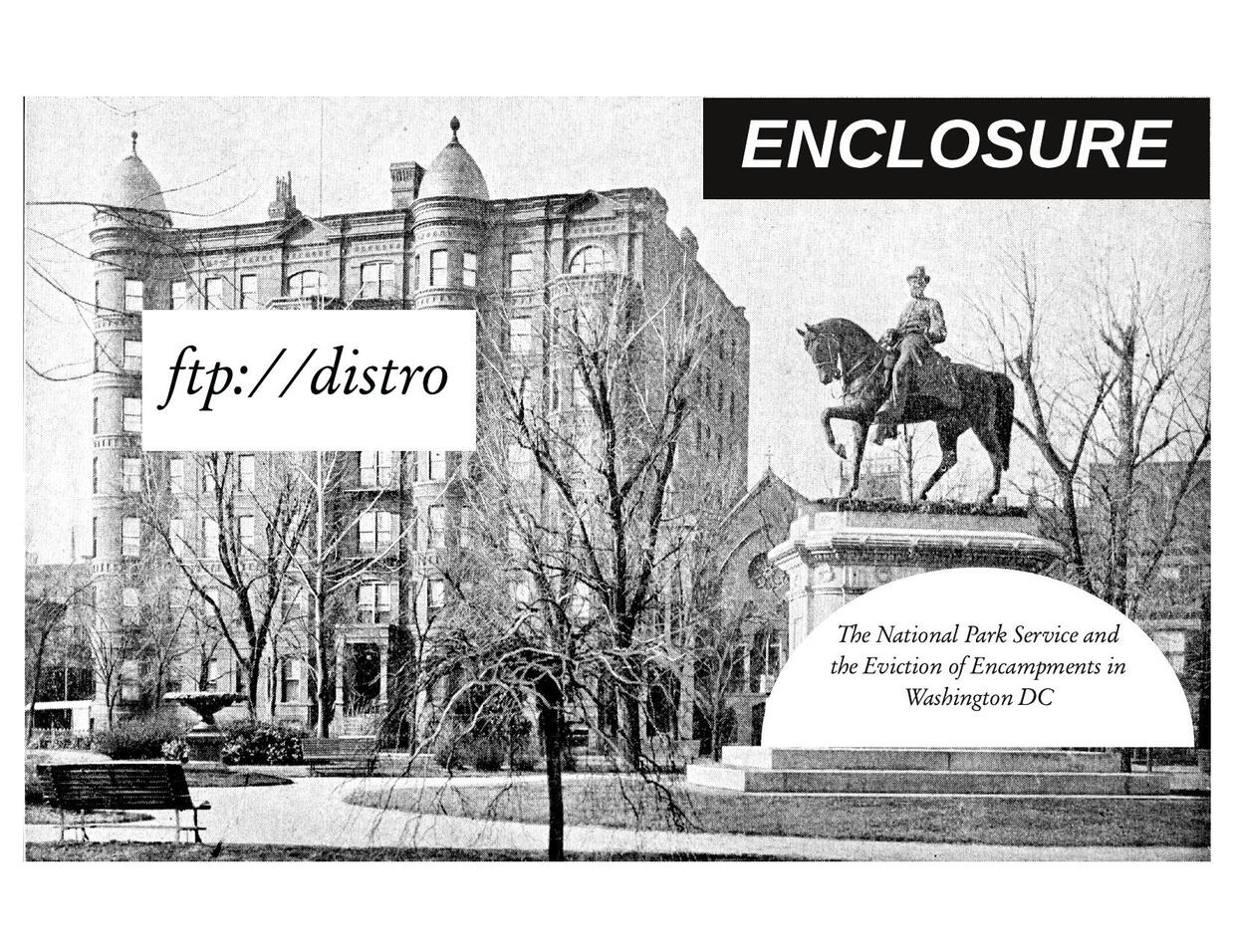 Cover: Enclosure: The National Park Service and the Eviction of Encampments in Washington DC