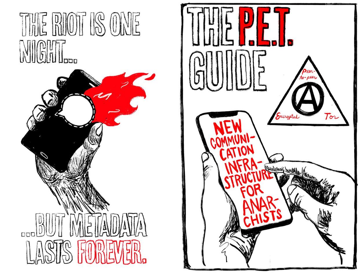 Cover: The P.E.T. Guide: New Communication Infrastructure for Anarchists