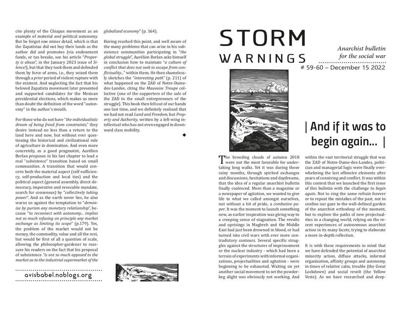 Cover: Storm Warnings #59-60