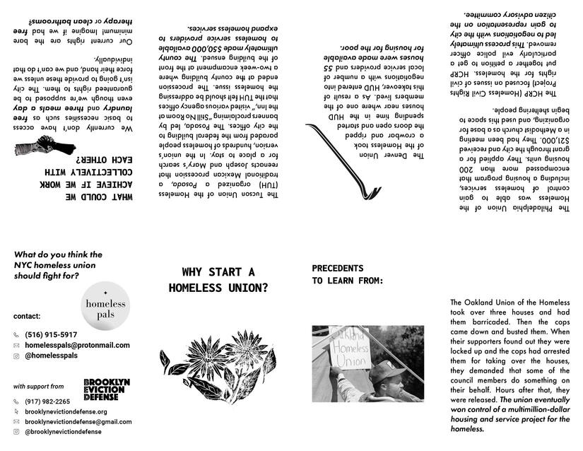 Cover: Why Start a Homeless Union?