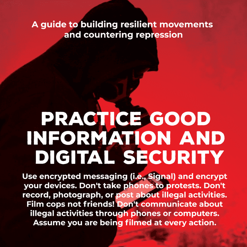 Movement Defense: Practice Good Information and Digital Security