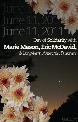 June 11: Solidarity with Marie Mason and Eric McDavid