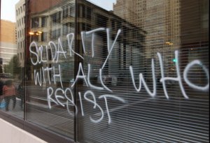 St. Louis Graffiti: Solidarity With All Who Resist