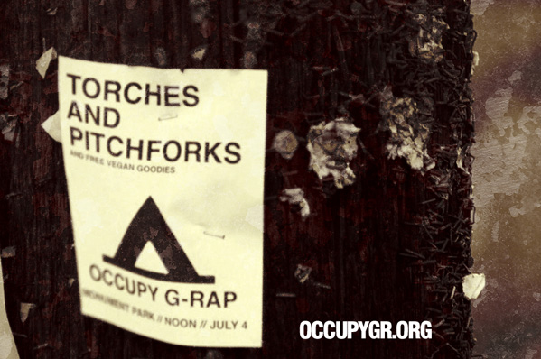 Occupy Grand Rapids Flyer