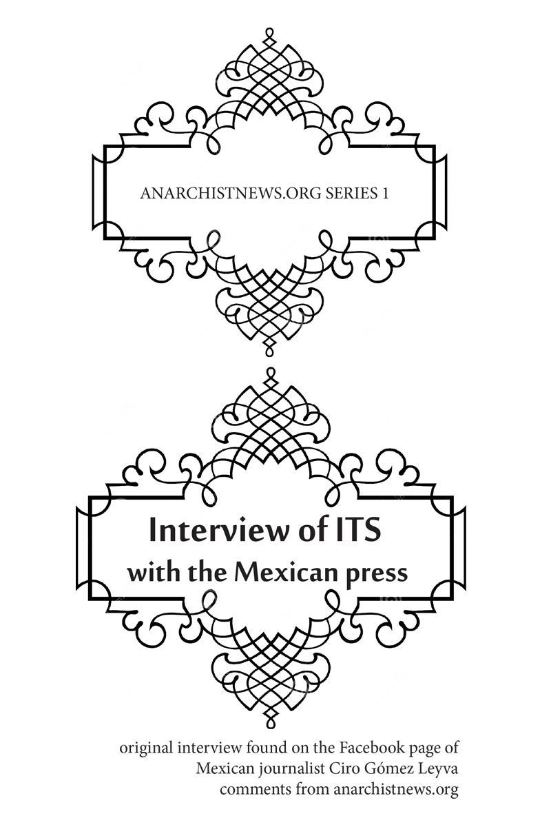 interview with its zine cover