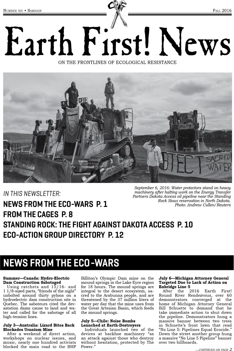 earth first news cover
