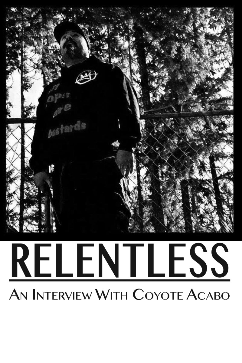 relentless zine cover