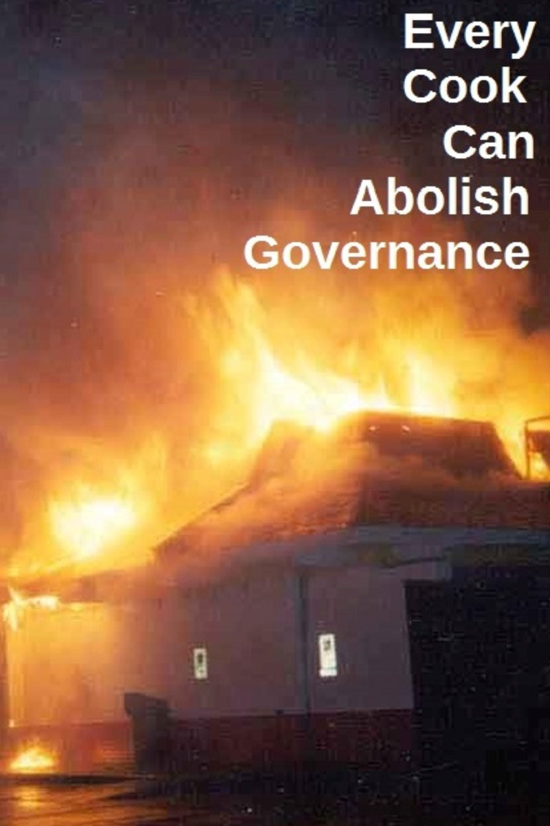 every cook can abolish governance cover