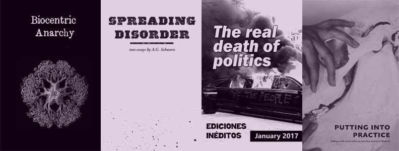 Anarchist Zines & Pamphlets Published in March 2017