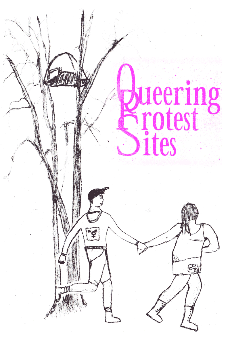 zine cover queering protest sites