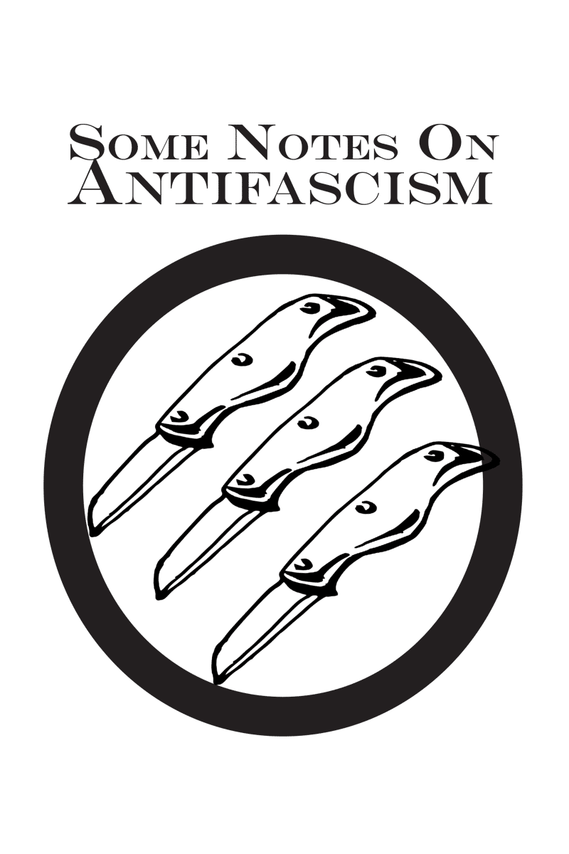 some notes on antifascism zine