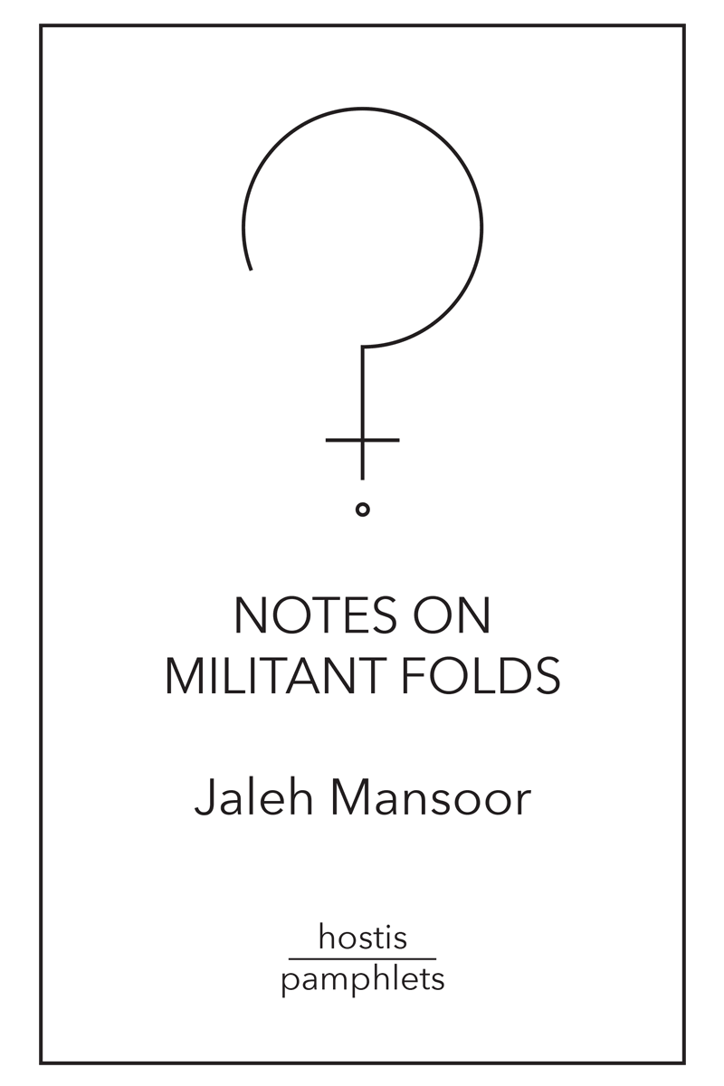 notes on militant folds zine cover