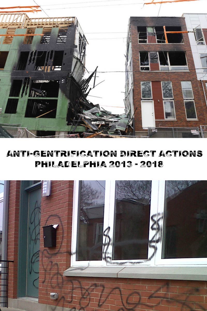 anti-gentrification zine cover